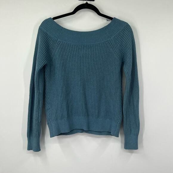 Abercrombie & Fitch Off-the-Shoulder Knit Sweater - Picture 4 of 6